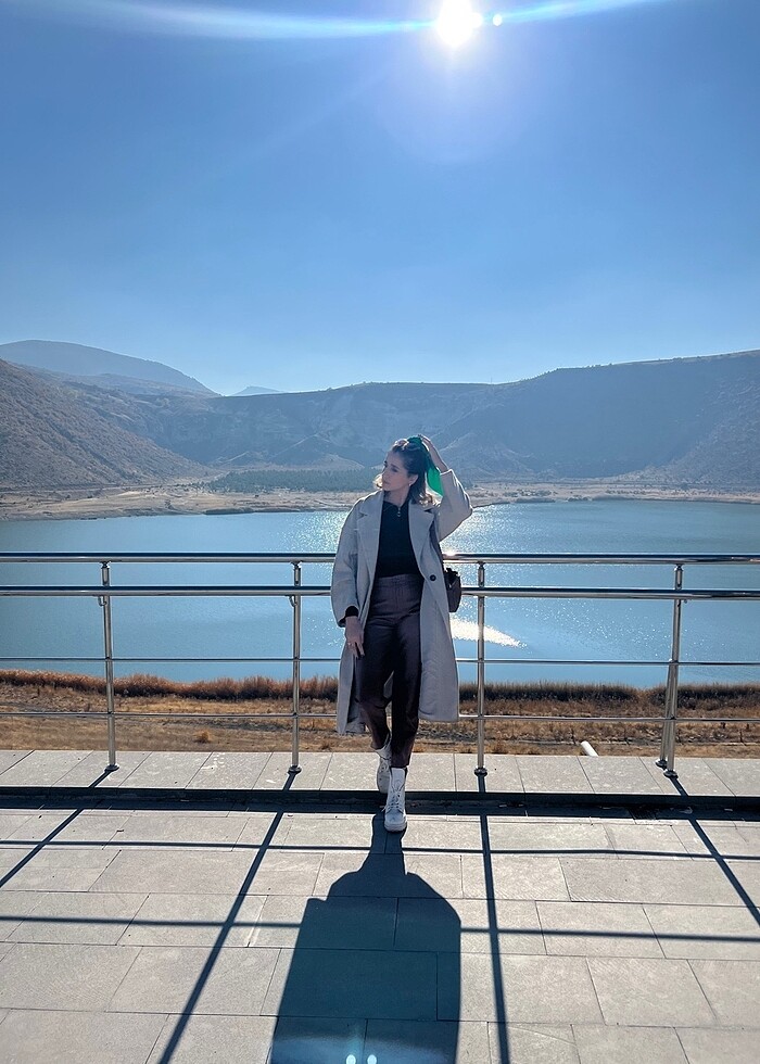 Zara oversıze kaban - Görsel 2