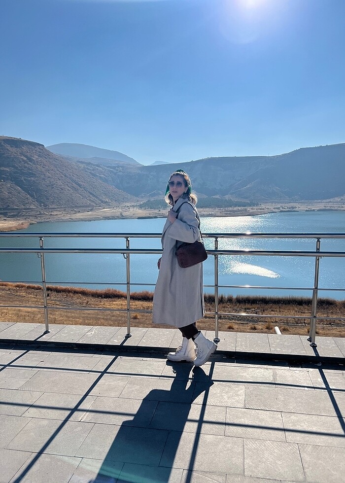 Zara oversıze kaban - Görsel 5