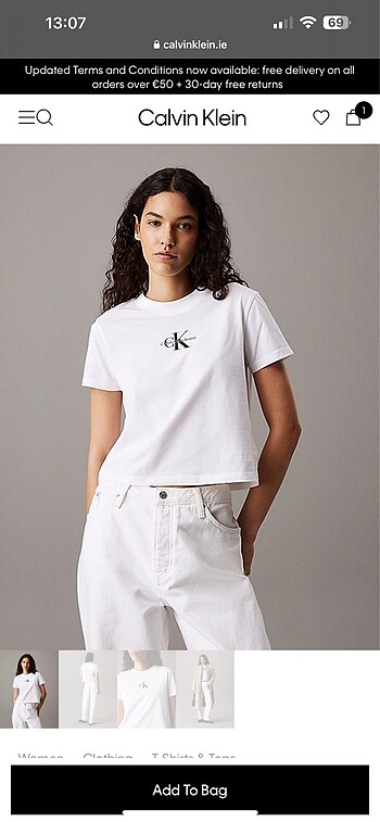 Calvin Klein Ck Orjinal tşört