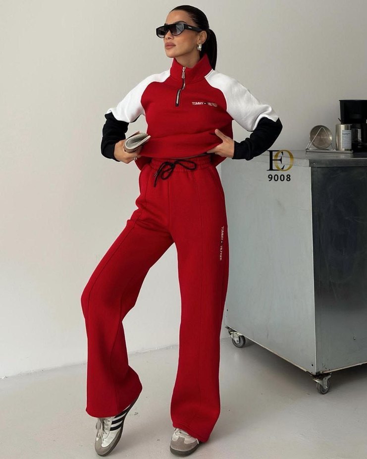 Uzun Kollu Fermuarlı Siyah Kadın Eşofman Üstü - Görsel 3