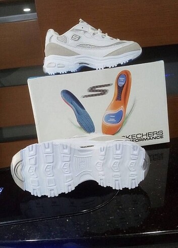 SKECHERS BEYAZ