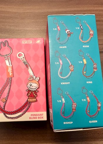 Diğer Popmart Labubu CheckMate Askı Charm