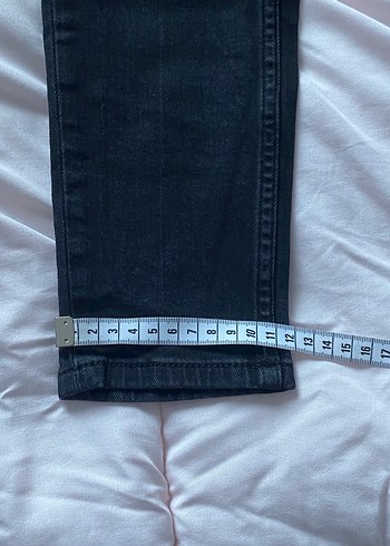 m Beden Zara Basıc Z1975 Kadın Denim Kemerli Skinny Jean