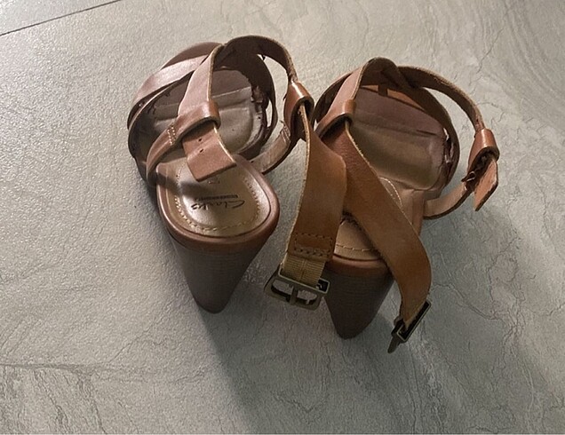 37,5 Beden Clarks kadın sandalet