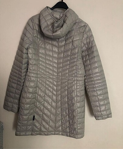 s Beden gri Renk North face kadın mont