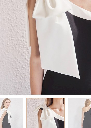 Fiyonk Detaylı Elbise - Görsel 3