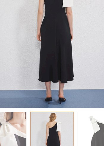 Fiyonk Detaylı Elbise - Görsel 4