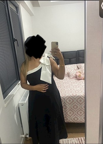 Fiyonk Detaylı Elbise - Görsel 8