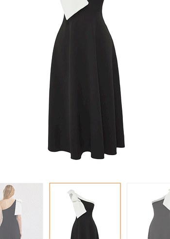 Fiyonk Detaylı Elbise - Görsel 5