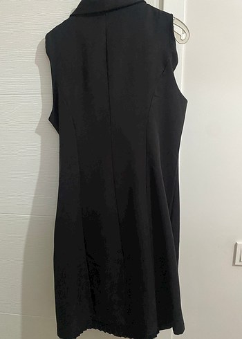Siyah Kemerli elbise - Görsel 5