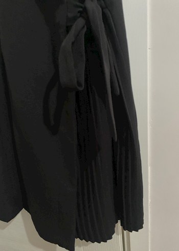 Siyah Kemerli elbise - Görsel 2
