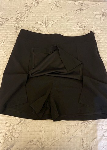 Siyah şortlu Kadın Etek - Görsel 2