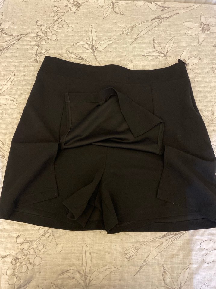 Siyah şortlu Kadın Etek - Görsel 2