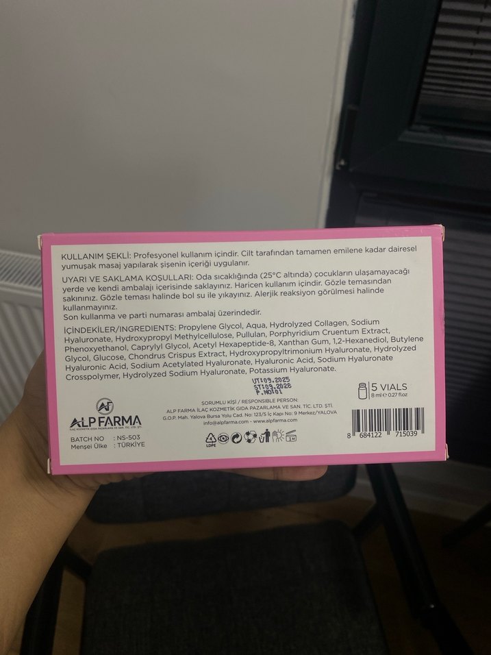 NatureNse Sıkılaştırıcı Anti-Aging Serum 5 Flakon - Görsel 3