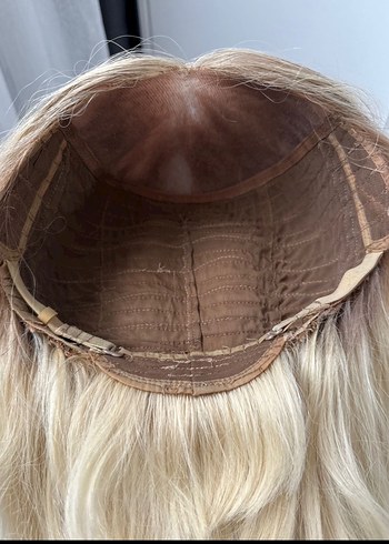 %100 gerçek saç tül peruk - Görsel 5