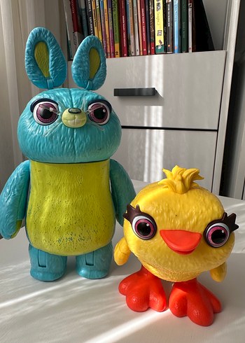 Toy Story Bunny ve Ducky ikili figür - Görsel 5