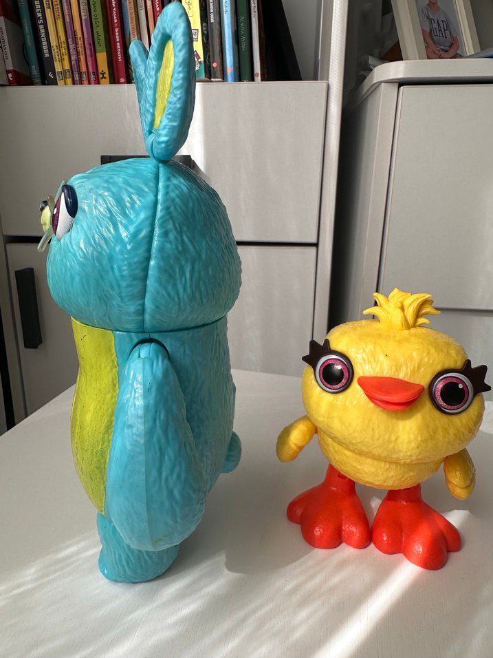 Toy Story Bunny ve Ducky ikili figür - Görsel 2