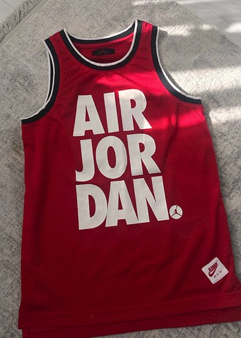 11-12 Yaş Beden kırmızı Renk Nike jordan 10-12 yaş