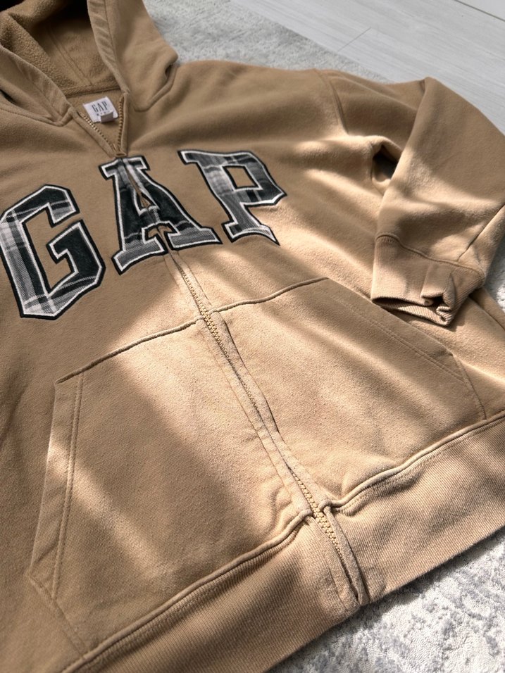 Gap Xl 152 cnm çocuk fermuarlı sweat - Görsel 5