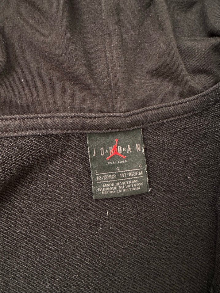 Nike Jordan 12-13 yaş çocuk fermuarlı sweat - Görsel 5