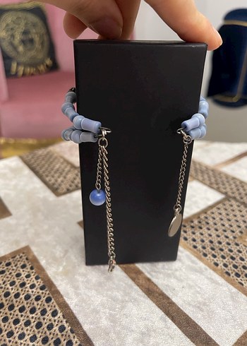 Mavi Boncuklu Bohem Kadın Bileklik - Görsel 6