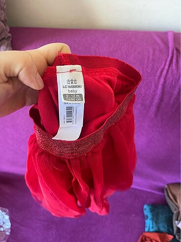 1 Yaş Beden etek tulum