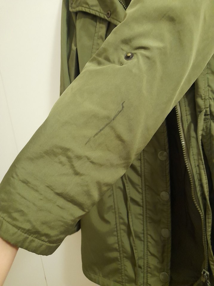 quzu marka Haki Midi Ceket - Görsel 5