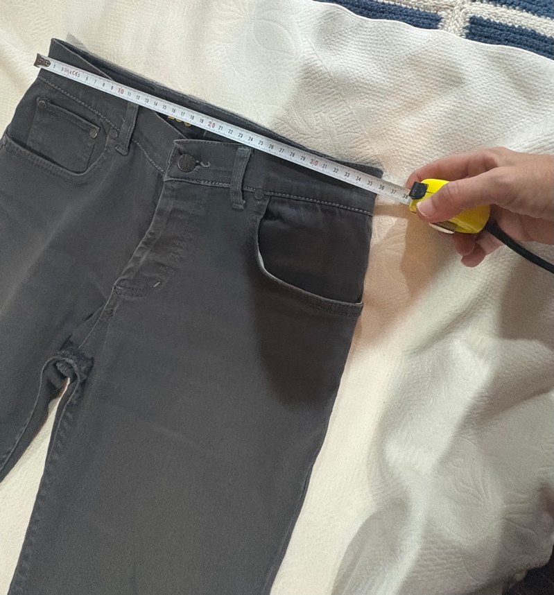 Gri Regular Fit Erkek Denim Pantolon - Görsel 4