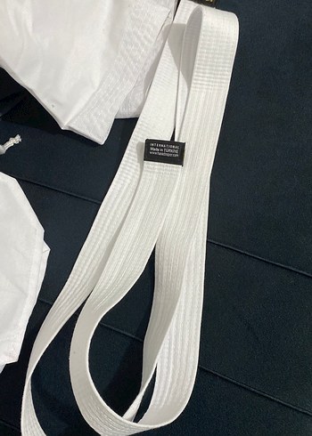 Taekwando takım beyaz kuşak - Görsel 3