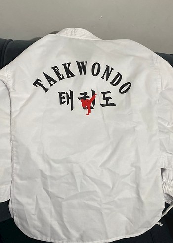 Taekwando takım beyaz kuşak - Görsel 5