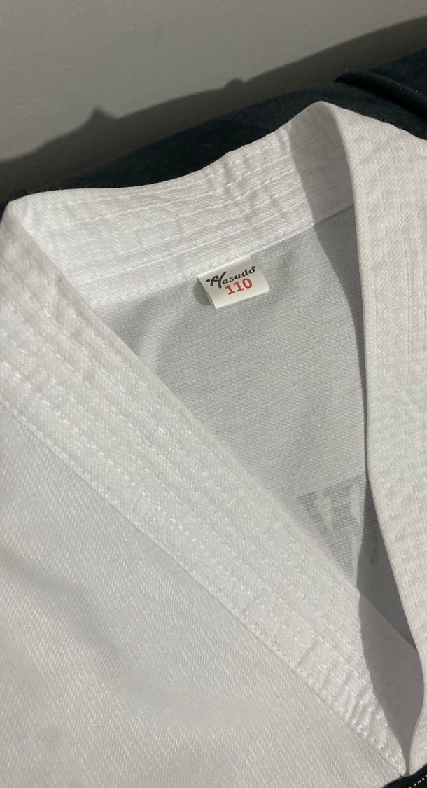 Taekwando takım beyaz kuşak - Görsel 2