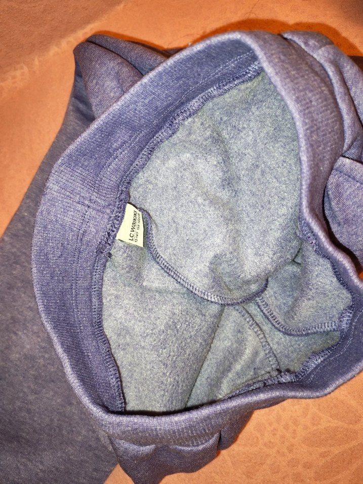 LCW 13-14 yaş.Mor Eşofman Altı içi polar - Görsel 4