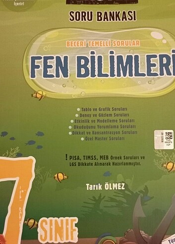 Okyanus Master Fen bilimleri Soru Bankası Yeni Basım Kullanilmad