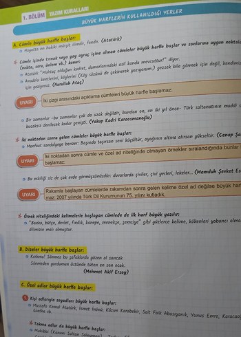 Beden Renk Fenomen Yazım Kuralları ve Noktalama İşaretleri Soru Bankası