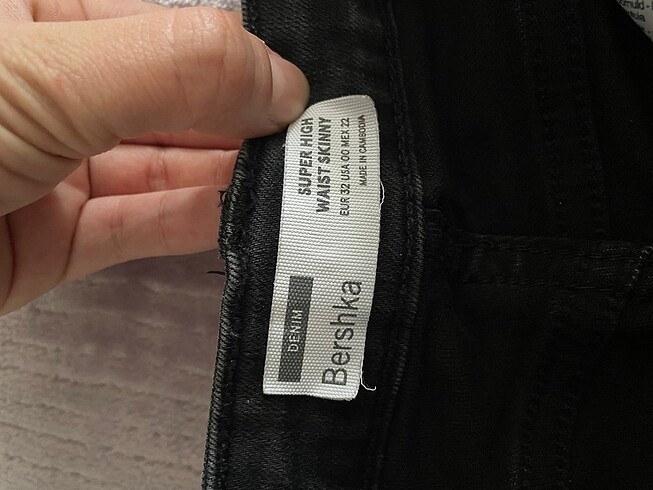 Bershka Bershka Yüksek Bel Dar pantolon