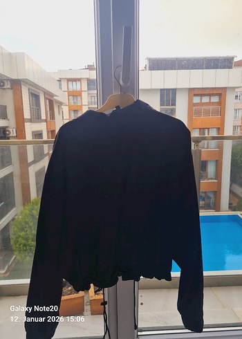 Düğmeli Kahverengi Saten Yağmurluk - Görsel 2