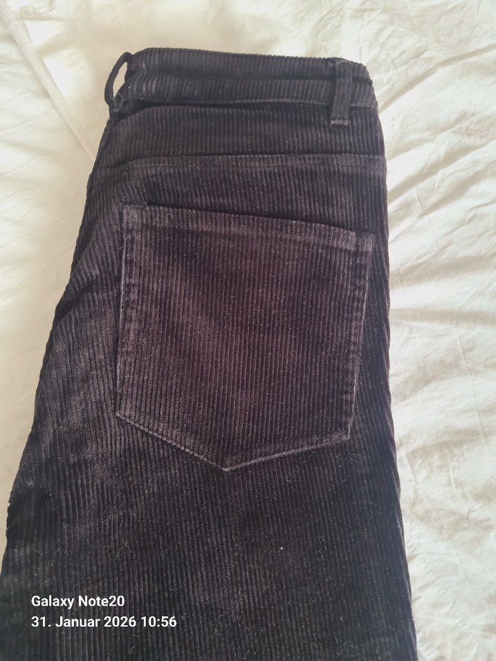 Erkek Kahverengi Süet Kemerli Pantolon - Görsel 4