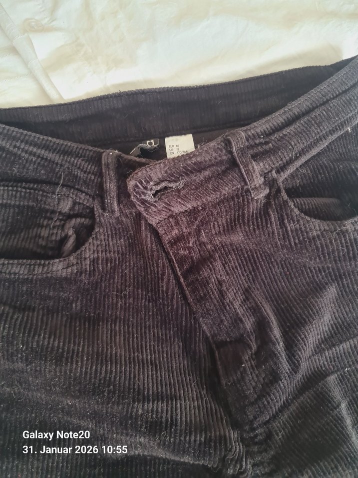 Erkek Kahverengi Süet Kemerli Pantolon - Görsel 2