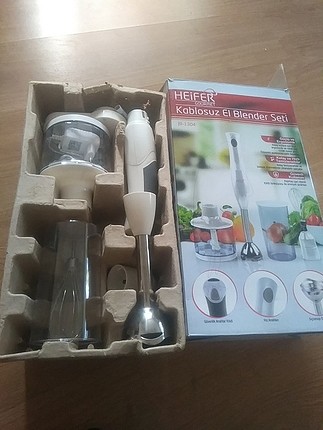 Kablosuz el blender seti