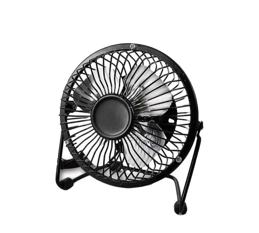 Ayarlanabilir Siyah Masaüstü Vantilatör - Görsel 5