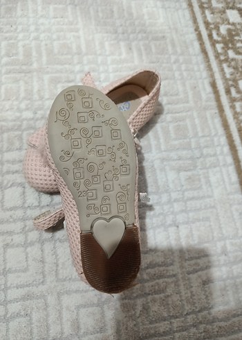 Kız Çocuk Pembe Yılan Desenli Fiyonklu Babet - Görsel 3