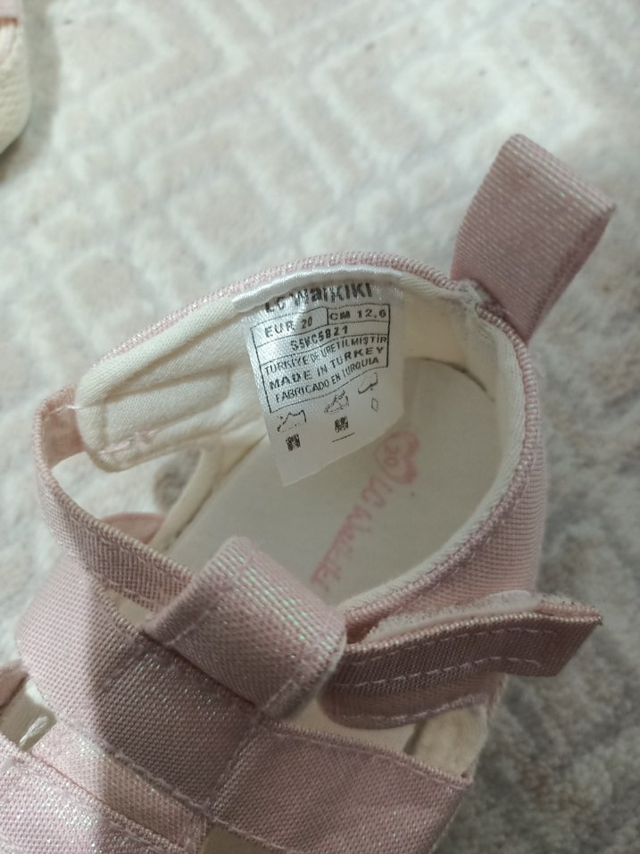 Kız Bebek Pembe İlk Adım Ayakkabısı - Görsel 2