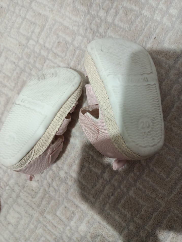 Kız Bebek Pembe İlk Adım Ayakkabısı - Görsel 3