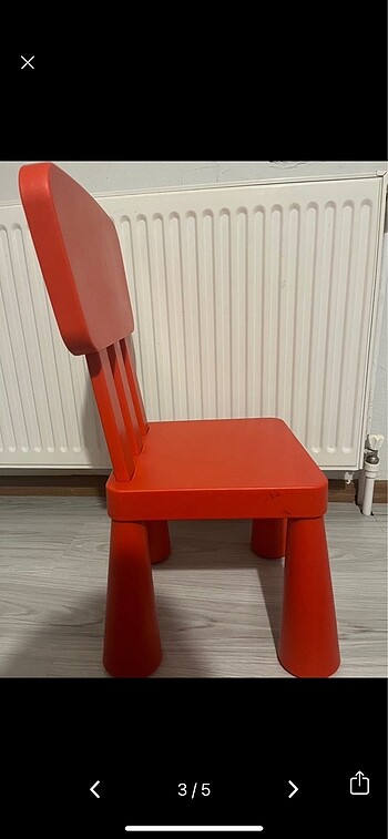  Beden Ikea mamut çocuk sandalye