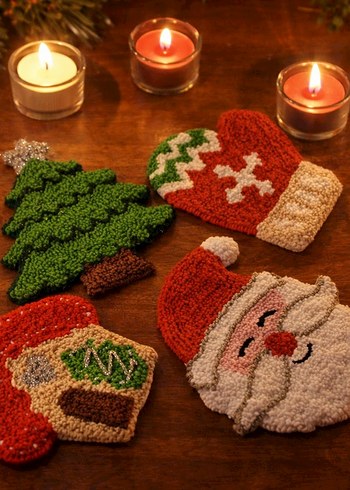 Punch işleme bardak altlığı - Görsel 2