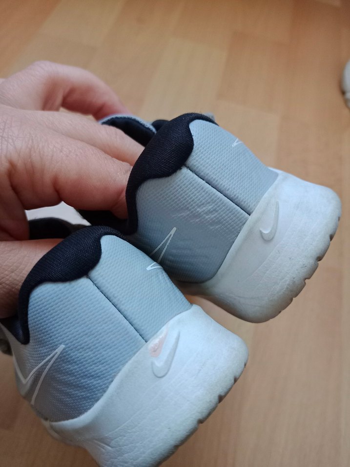 Gri Erkek Çocuk Spor Ayakkabı Cırt Cırtlı - Görsel 5