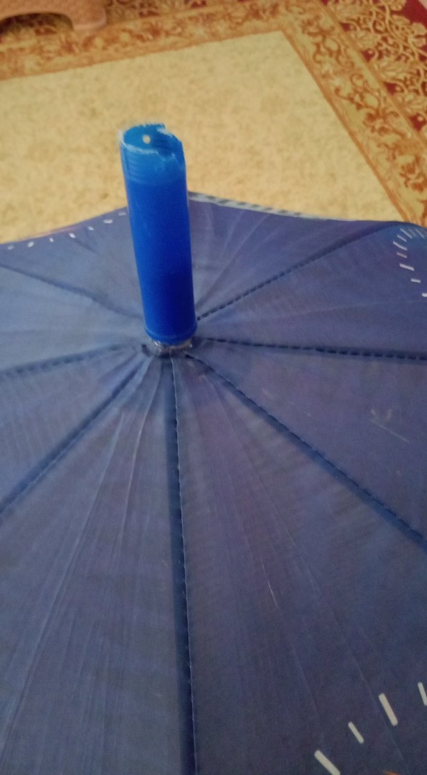 arabalı mavi erkek çocuk şemsiyesi - Görsel 3