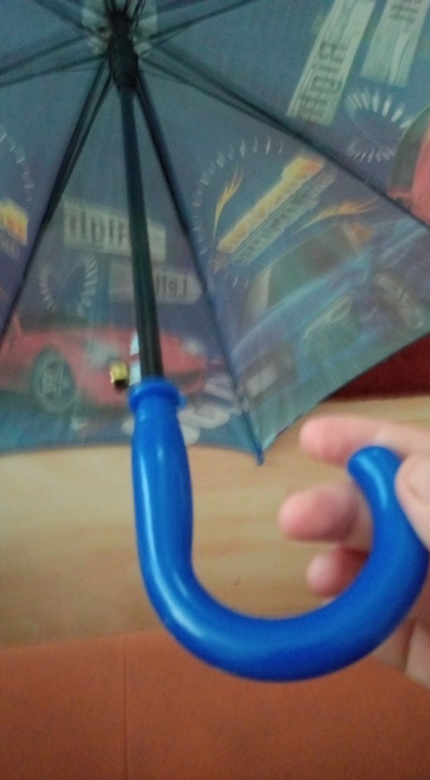 arabalı mavi erkek çocuk şemsiyesi - Görsel 5