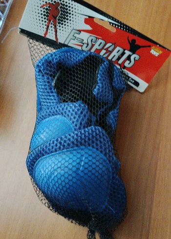 Mavi Plastik Motosiklet Diz Koruyucuları - Görsel 3