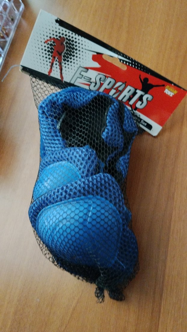 Mavi Plastik Motosiklet Diz Koruyucuları - Görsel 3